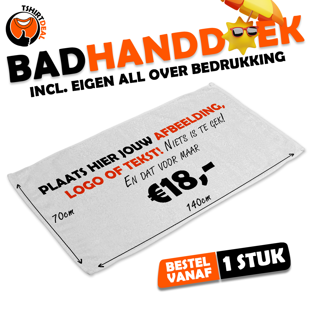 Handdoek bedrukken