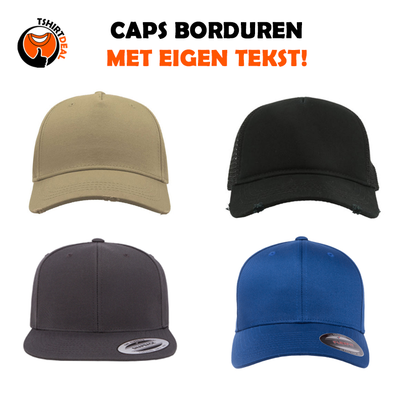 Caps borduren