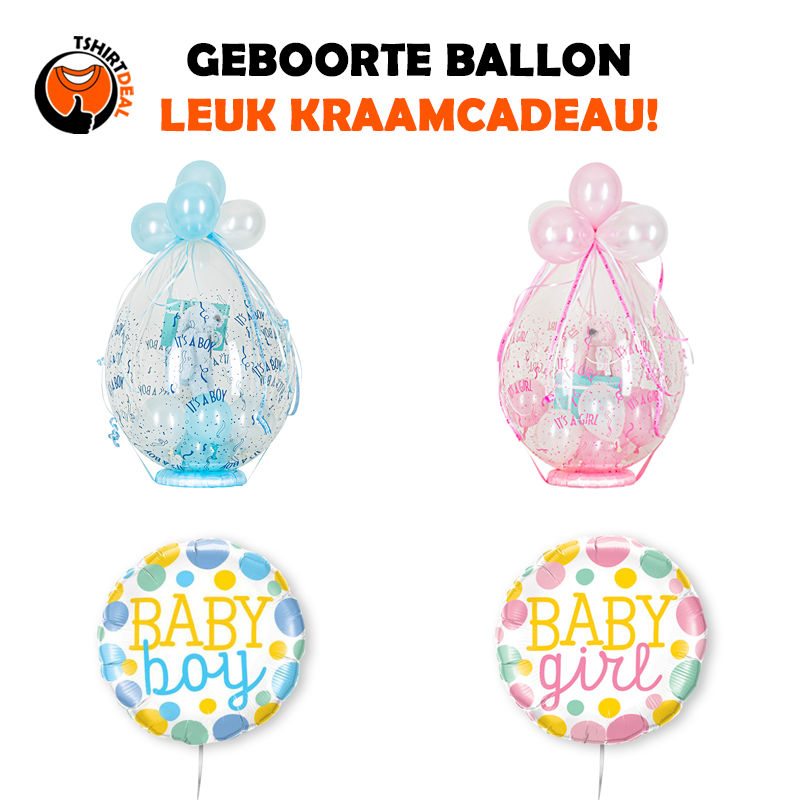 Geboorte ballonnen