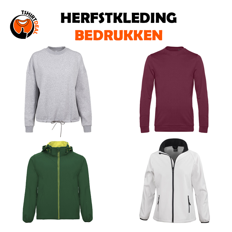 Herfstkleding bedrukken