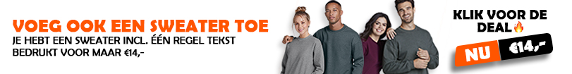 Sweater €14,- Sweater €14,-