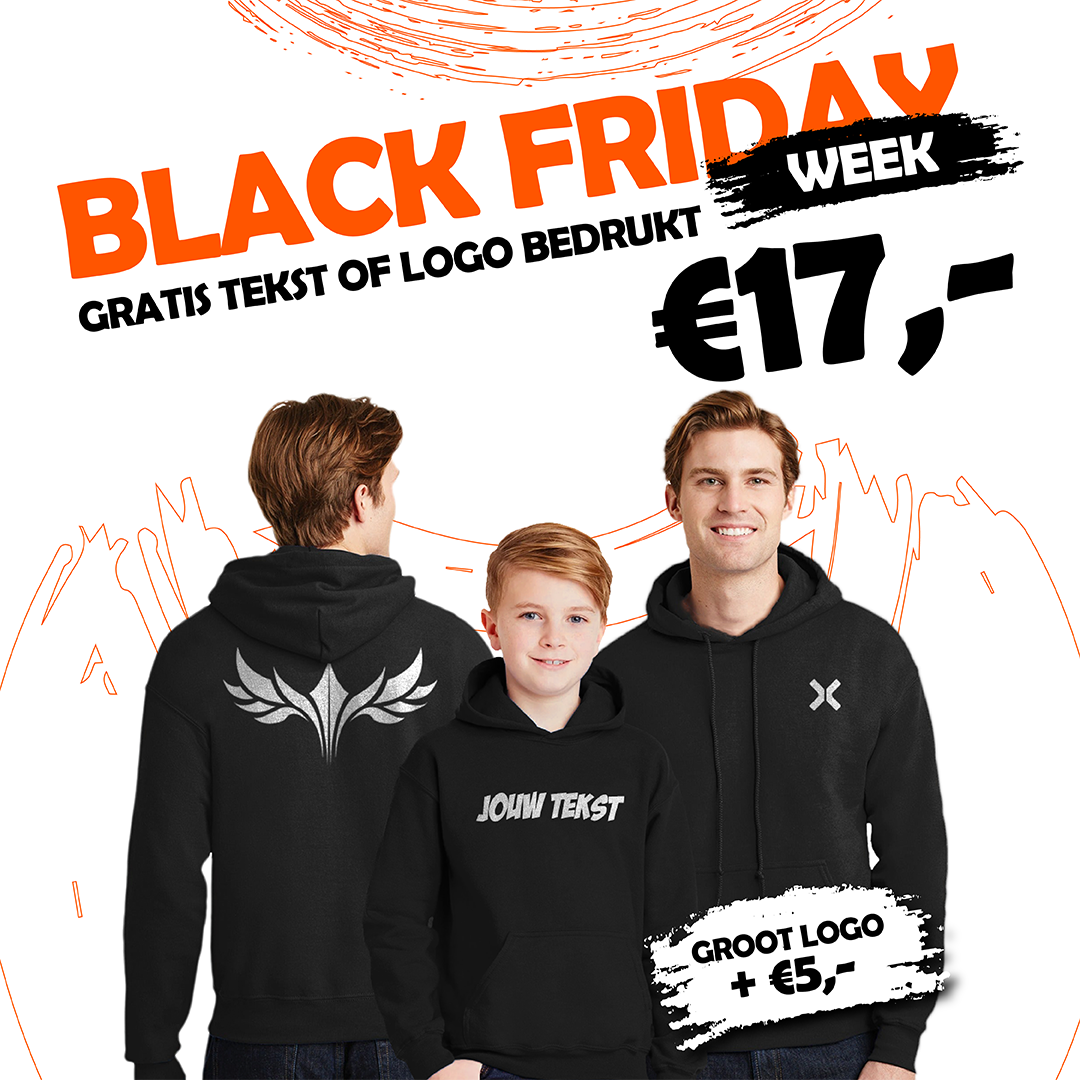 Black Friday Hoodie €17,-