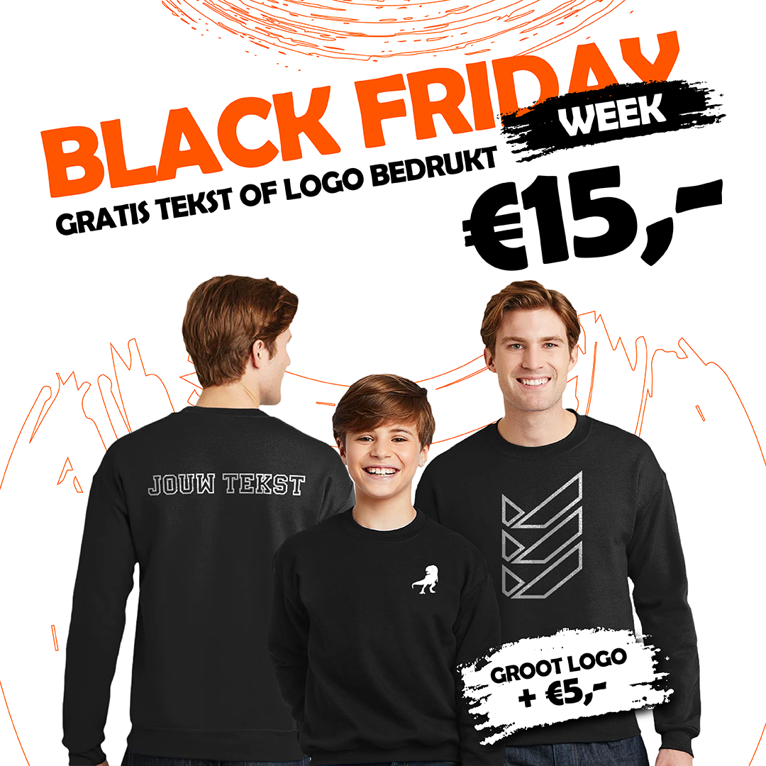 Black Friday Sweater €15,-