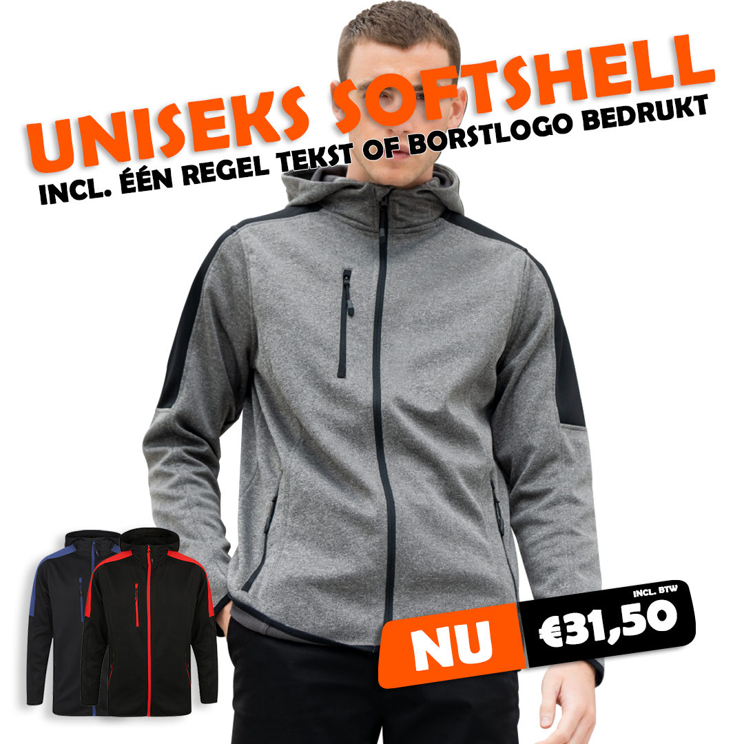 Uniseks softshell jacket