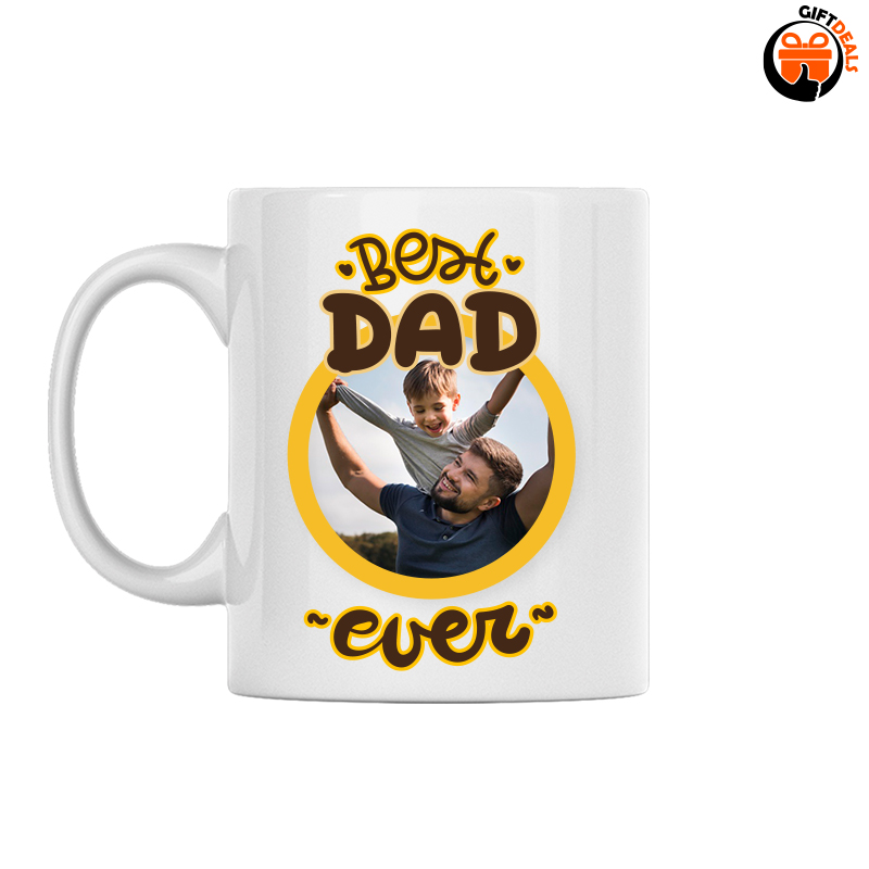 'Best dad ever' Vaderdag foto mok