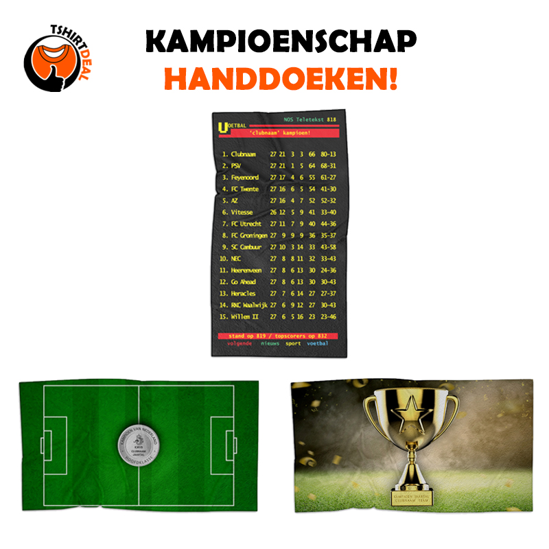 Kampioenschap handdoeken