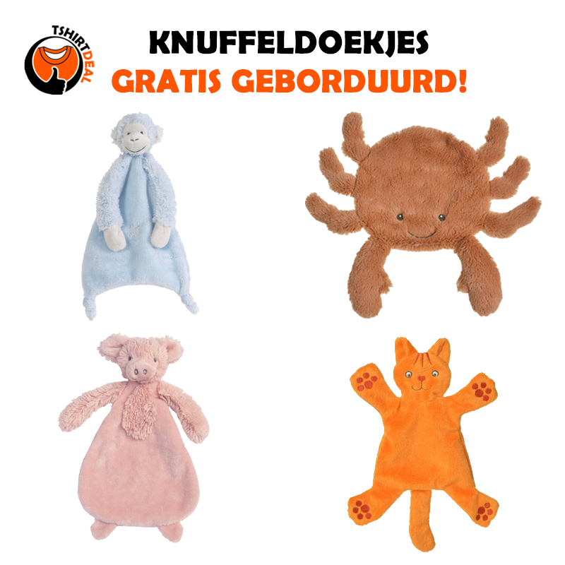 Knuffeldoekjes borduren