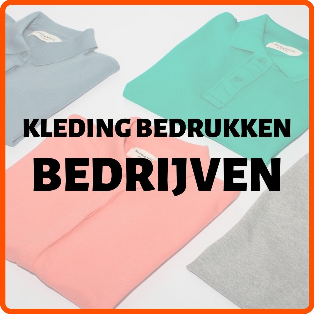 Werkleding en bedrijfskleding bedrukken