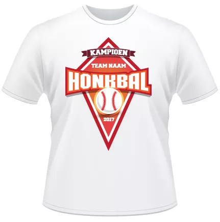 galerij Centrum Primitief Honkbal Kampioen shirt | Scoor dit toffe item! | Tshirtdeal