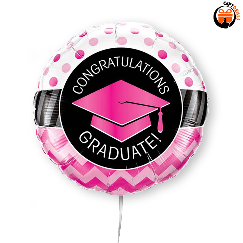 'Congratulations, graduate!' ballon rond