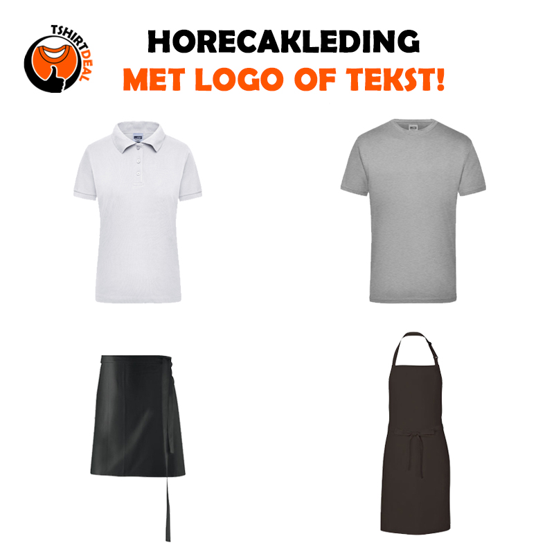 Bedrukte horecakleding
