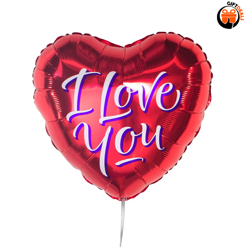 'I Love You' hart ballon