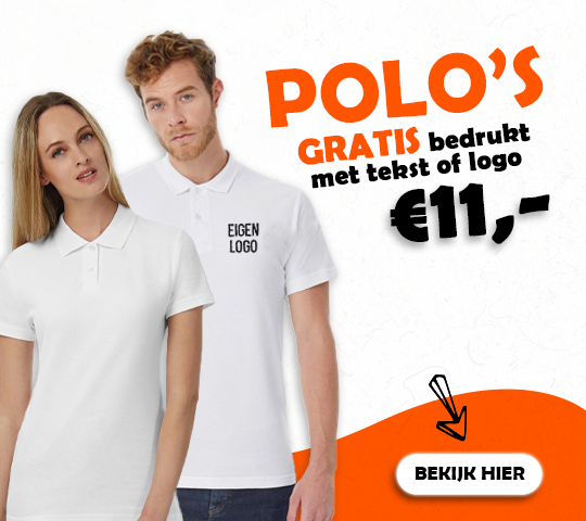 gesprek storting Geduld Tshirt bedrukken met eigen tekst of logo vanaf €3,50