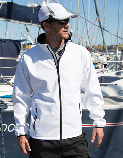 Heren Softshell incl. klein logo