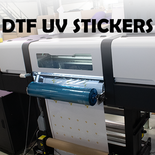 DTF UV stickers maken