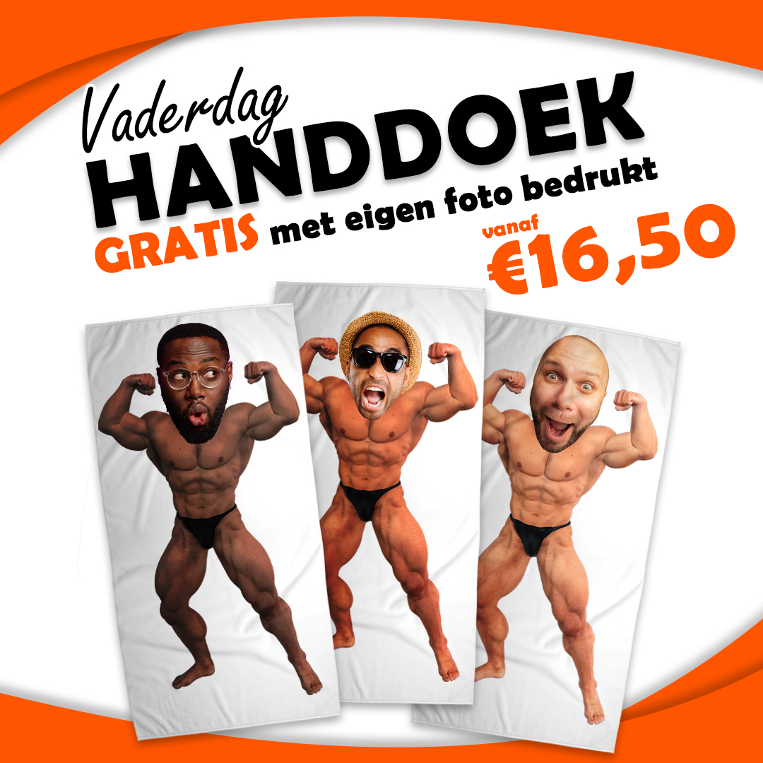 Afgetraind lichaam handdoek