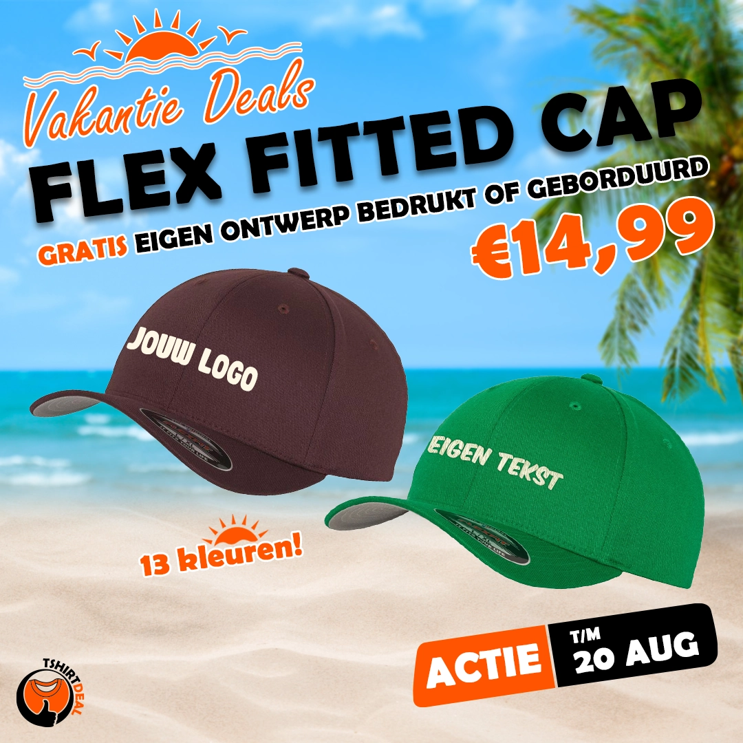 Flex fitted cap