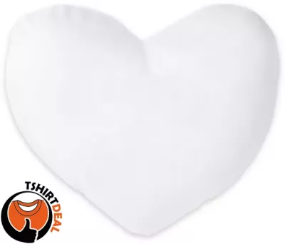 Wonderbaar Valentijn kussen in hartvorm bedrukken | Shop nu | Tshirtdeal HW-44